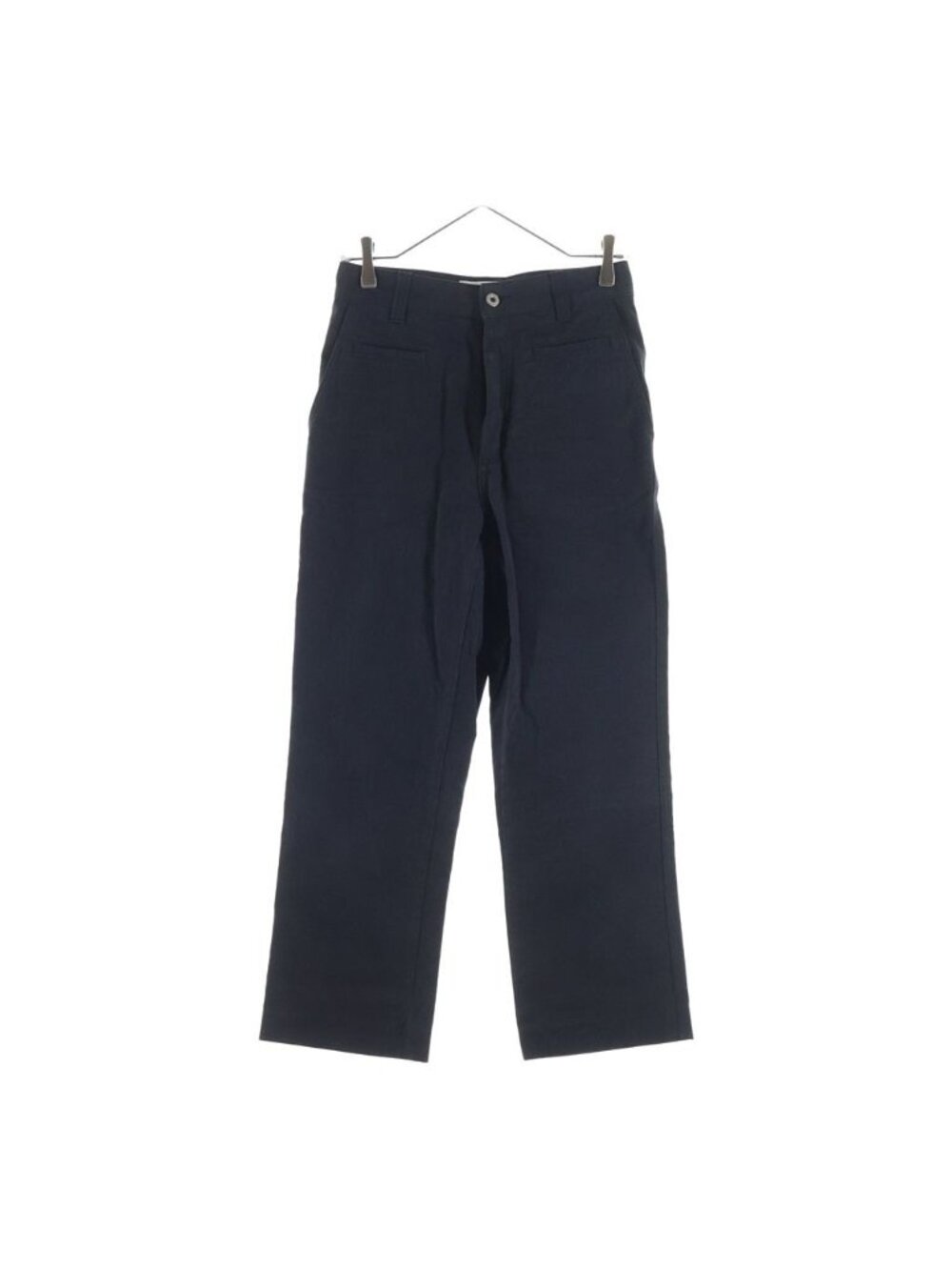 Loewe Twill Button Fly Pants Black